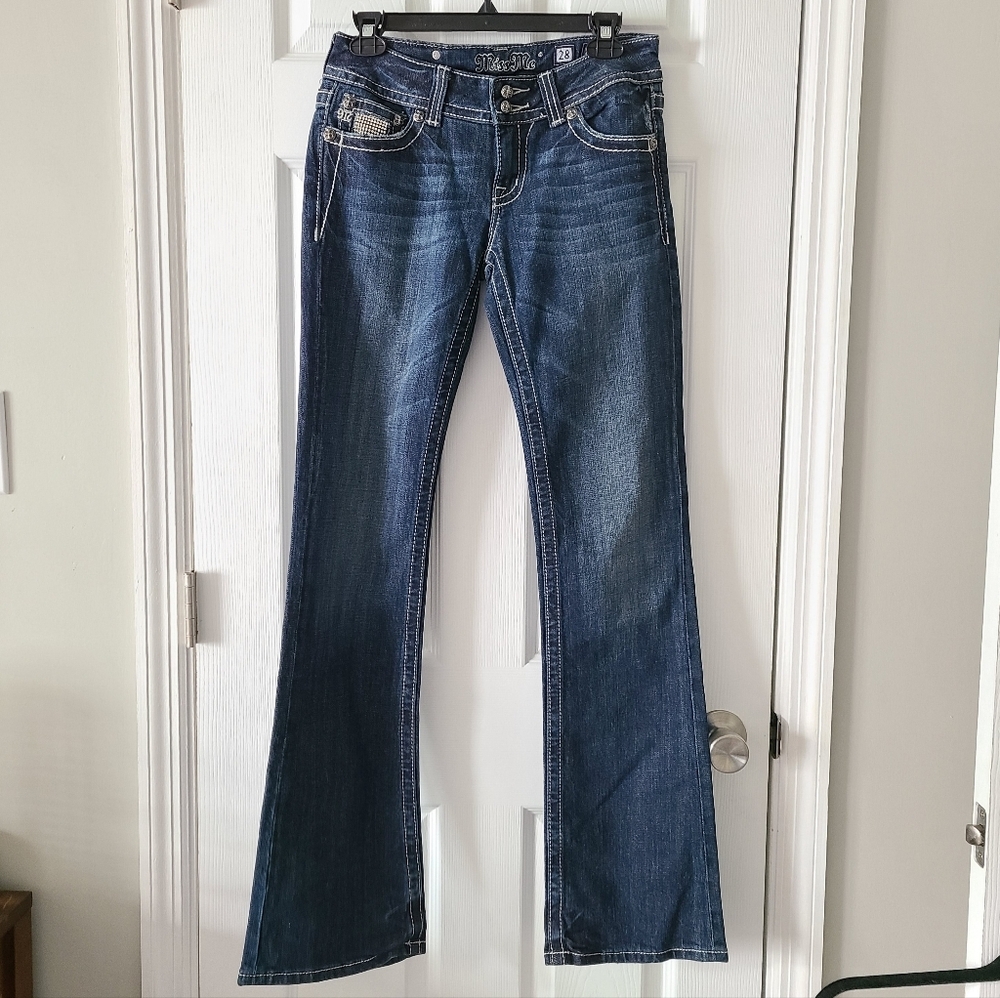 Miss Me Embellished Bootcut Jeans